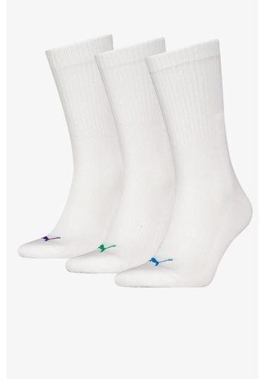 Puma Unısex New Generatıon 3'lü Çorap Beyaz