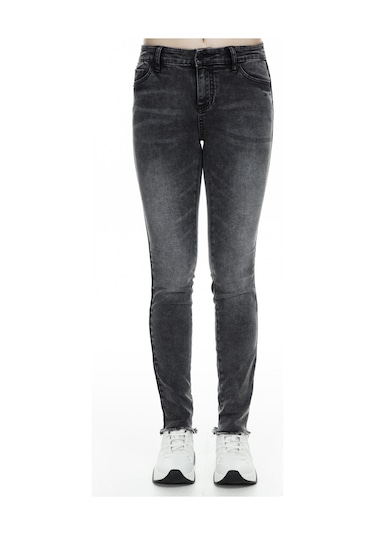 Armani Exchange Bayan Kot Pantolon S 6Gyj01 Y2Hmz 0903-Gri