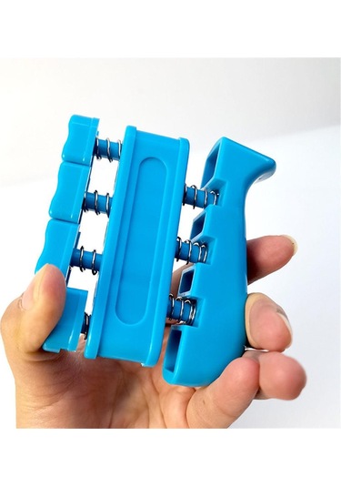 El Egzersiz Yayı Düz Açık Gri