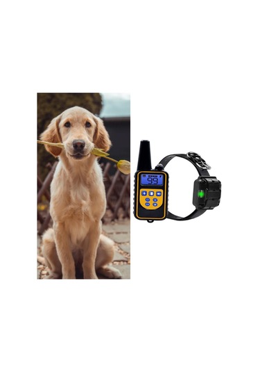 Suntek Köpek Eğitim Şok Tasması Uzaktan Kumanda 1-adet-siyah