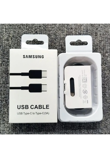 Samsung Samsung 25w Süper Hızlı Şarj Cihazı Tip C Kablo S24/s23/s22/s21/s20/note10+/z Flip/fold/a Serisi Rsa 1
