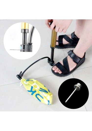 Metal Gövdeli Bisiklet Pompası. El Pompası.Top Pompası+şişme Yata