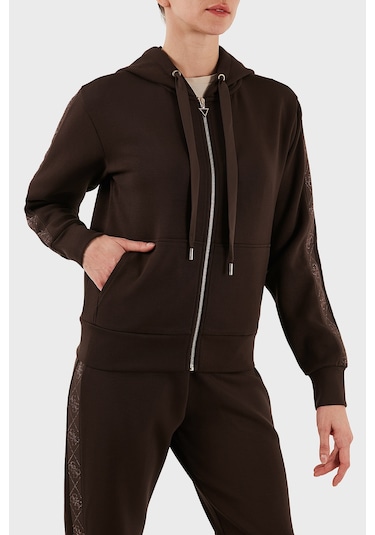 Guess Bayan Sweat W5yq05 Kbye2 G1eb Kahve Kahve