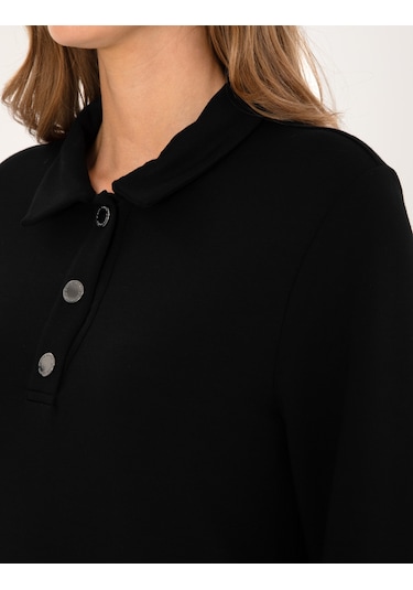 Pierre Cardin Kadın Siyah Elbise Örme 50315895-vr046 Siyah