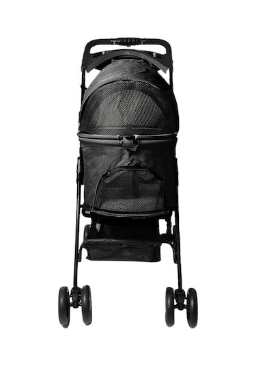 Zampa Norris Kedi & Köpek Arabası Siyah 46x83x105 Cm