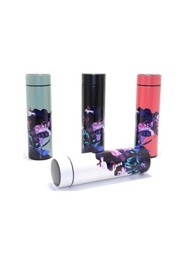 Anime Baskılı Dijital Göstergeli Termos 500 Ml Model 1 Diğer