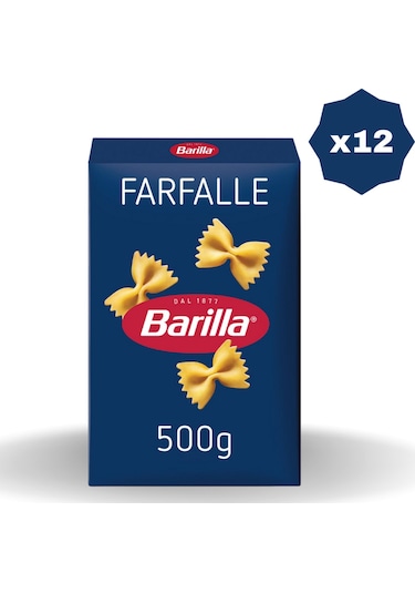 Farfalle Makarna 500 Gr - 12 Adet