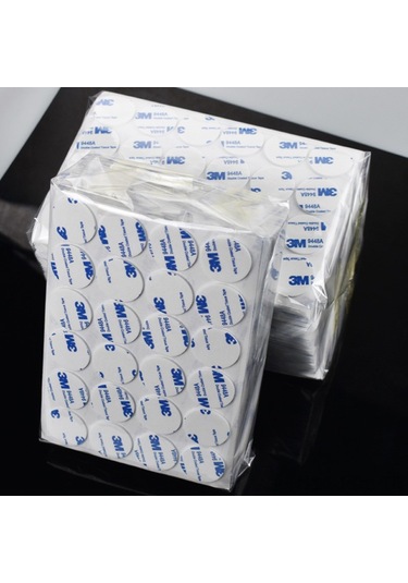 Padalink 100 Adet Siyah 3m Eva Köpük İki Yönlü Bant - 2mm Kalın, Güçlü Yapıştırıcı, 40x40mm Kare Ve Daire, Halka, Dekorasyonlar İçin