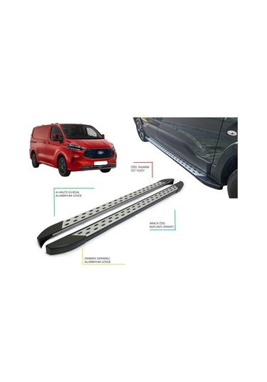 Ford Transit Noktalı Yan Basamak 2021 2022 2023 2024 2025 2026