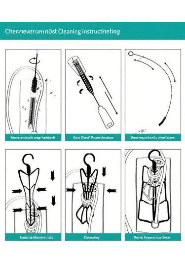 Xindoker Spor Su Çantası Temizleme Seti: Esnek Boru Fırçası, Pipet Fırçası, Büyük Fırçası, Kurutma Rafı Ve Depolama Çantası İle Tam Bakım Yeşil