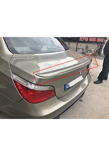 Bmw E60 Spoyler Fiberglass Boyasız