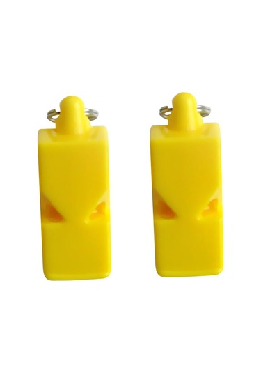 Dolıty Acil Durumda Hayatta Kalma Plastik Düdük Deniz Sarı