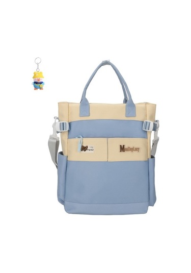 Runxi Life Hall Ilkokul Öğrencileri Için Okul Çantaları, Erkekler Ve Kızlar Taşıyabilir, Çapraz Çanta Okul Çantaları Açık Mavi