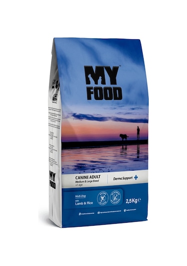 My Food Yetişkin Köpek Orta Ve Büyük Irk Kuru Maması Kuzulu Pirinçli - 12 Kg