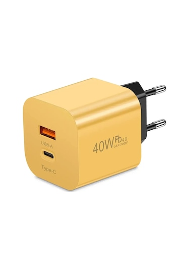 Guseyee40w Usb C Pd Hızlı Şarj Aleti - İphone Uyumlu Samsung Uyumlu Xiaomi Huawei İçin Şarj Adaptörü Chithalatçı Garantili