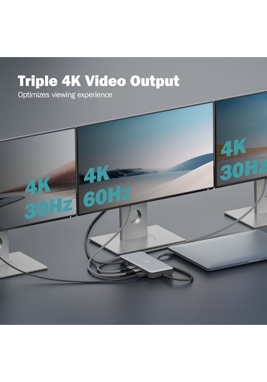 Dıgıtus Usb-c Docking Statio 3.2 Gen 2 11 Port