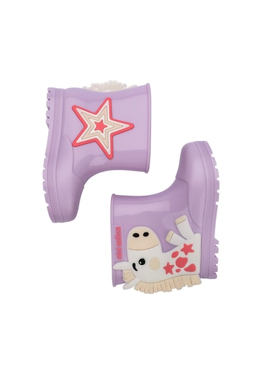 Mini Melissa Welly Wonderland Kız Çocuk Yağmur Çizmesi Lila