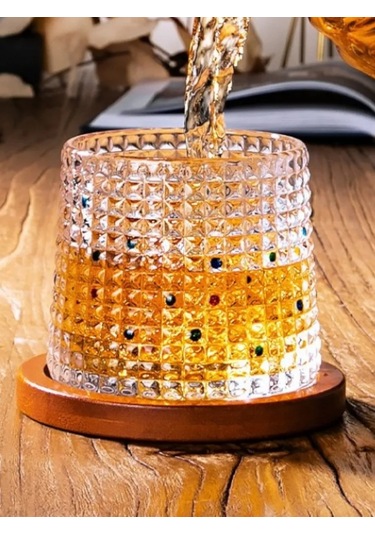 Kitoboj 270 Ml Döner Bardak Ve Tepsi 395833907 Şeffaf Kristal