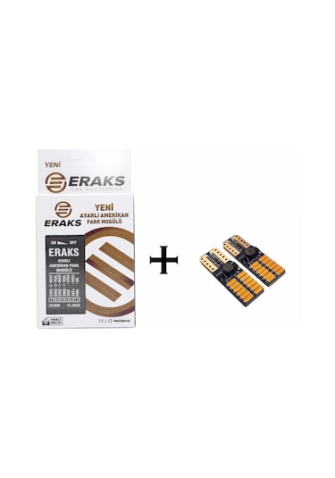 Eraks Ayarlı Amerikan Park Modülü Ve T10 Turuncu Led N11.36891