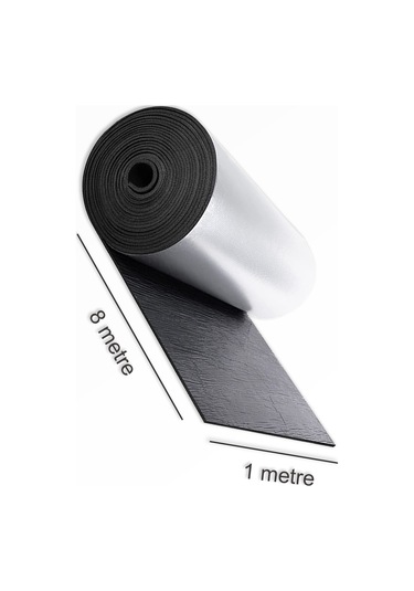 Kalorifer Petek Arkalığı 8metre x 1metre Rulo Isı Yalıtım Levhası Radyatör Arkası Polietilen Plaka
