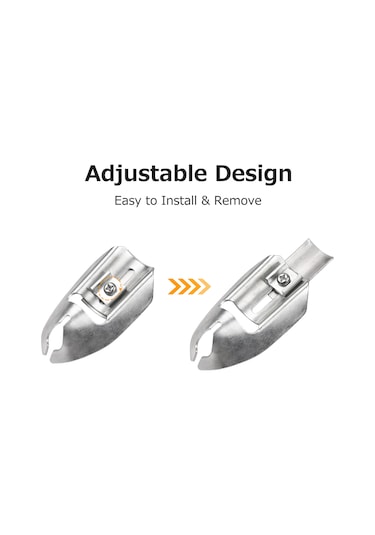 Dianziye Gümüş Metal Halka Ayak, Çapraz Testere Aksesuarı, Ayarlanabilir, Ahşap İşleme Ve Ev Dekorasyonu İçin Uygun