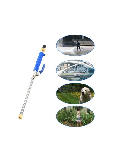 Xiyyadms Yüksek Basınçlu Bahçe Hortumu, Araç Ve Cam Temizliği İçin Taşınabilir 2 Farklı Nozzleli Yıkama Spreyi