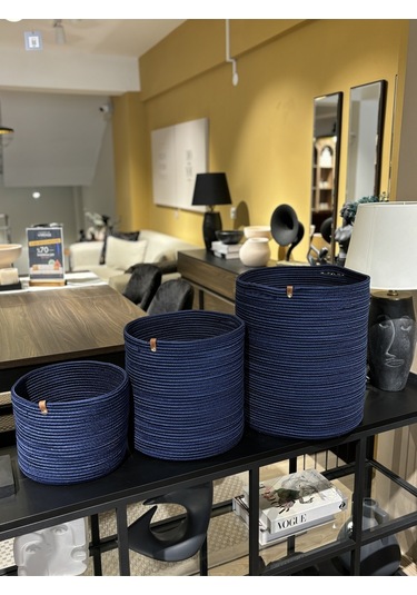 Rover Çok Amaçlı Düzenleyici Sepet, Saksılık, Organizer 20-26, Küçük Boy Lacivert