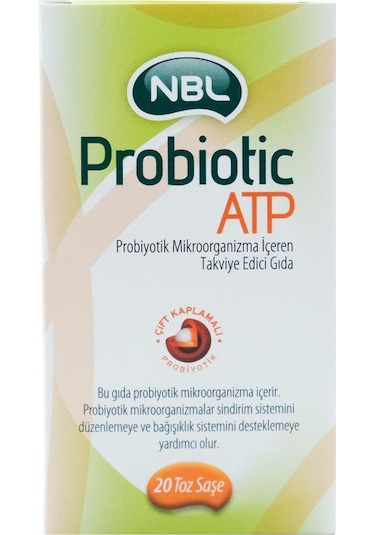 Nbl Probiotic Atp Takviye Edici Gıda 20 Saşe