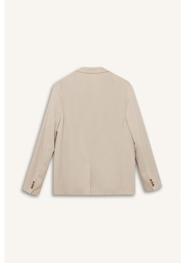 DeFacto Modern Fit Astarlı Düğmeli Blazer Ceket C5990AX25SPBG49