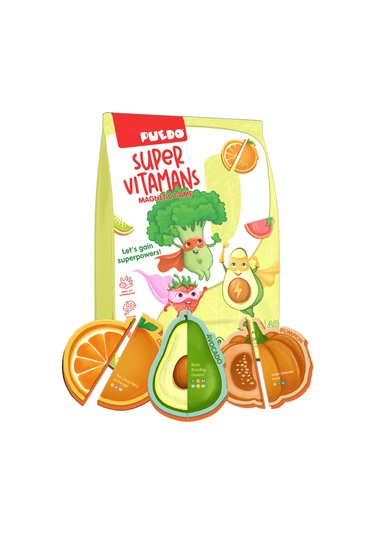 Puedo Super Vitamans, Manyetik Eşleştime Oyunu
