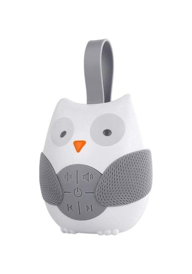 Novahub Beyaz Gürültü Baykuş Bebek Yatıştırıcı Yardımcı Ses Makinesi Kolik Ses Ninni Uyku Cihazı