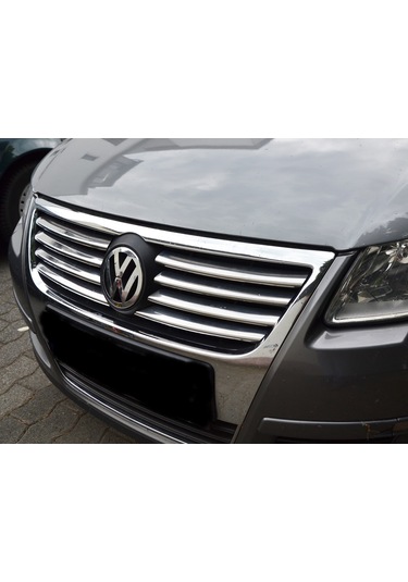 Vw Passat B6 Krom Ön Panjur 8 Parça 2005-2011 Arası P.çelik