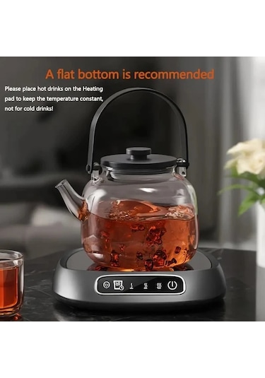 Willowhaven Beyaz Usb Şarjlı Akıllı Sıcaklık Kontrollü 3 Seviye Isıtma Pedi