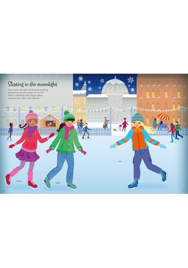 Sticker Dolly Dressing Winter Wonderland Usborne