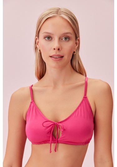Suwen Bağcıklı Bralet Bikini Üst Sb24993144