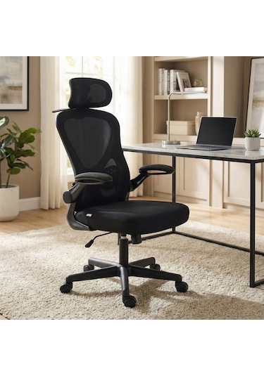 Karr Office Oslo Siyah Ergonomik Çalışma Sandalyesi Siyah