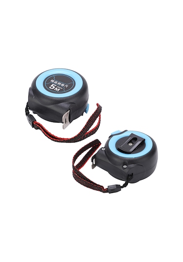 Tenfowee 5 Metre X 19 Mm Ahşapçılık Metre, Otomatik Kilitleme, Geri Çekilebilir, Keskin Ölçek, Dayanıklı Kasa, Ev & İşyeri Ölçümleri 5