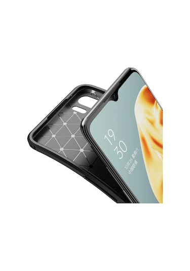 Oppo A91 Kılıf Elde Kaymayan Kamera Çıkıntılı Kalite Silikon