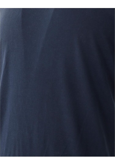 Uki Lacivert Comfort Fit Bisiklet Yaka T-shirt Lacivert