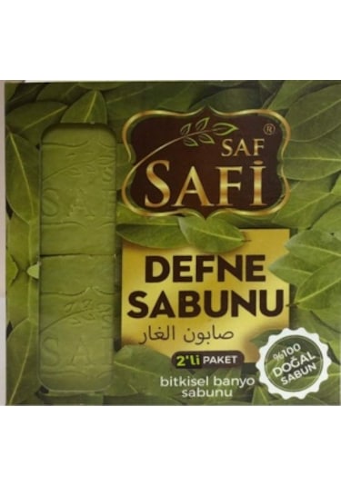 Saf Doğal Defne Sabunu 2'li 320gr