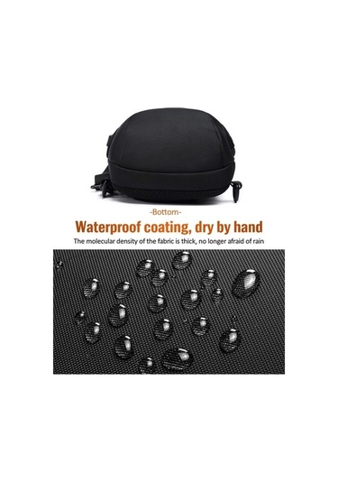 Wondernest Ozuko 9223 Korsan Güçlü Erkek Çanta, Usb Şarj, Suya Dayanıklı, Büyük Boy, Stil: Güvenli Tasarım Altın