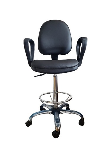 Bar Taburesi Kolçaklı Çember Ayaklı