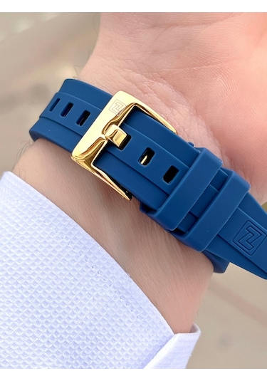 Naviforce Silikon Kordon İç Fonksiyonları Aktif 3 Atm Suya Dayanıklı Erkek Kol Saati E.n8054.ls