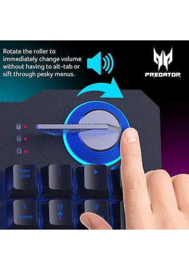 Acer Nitro Gen 2 Kablolu Oyun Klavyesi Predator Dual Mode