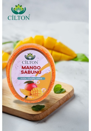 Cilton Mango Sabunu Doğal Süngerli Sabun 150 Ml