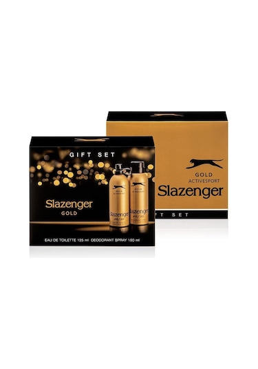 Slazenger Set Edt 125ml+ 150ml Deo Gold