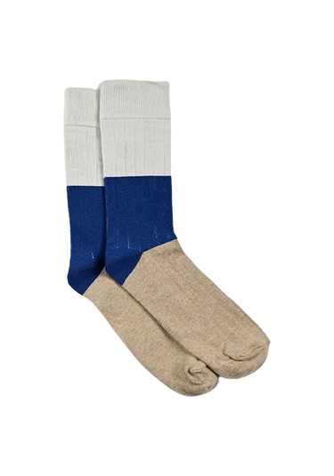 Erkek Garriga 3'lü Soket Çorap Renkli