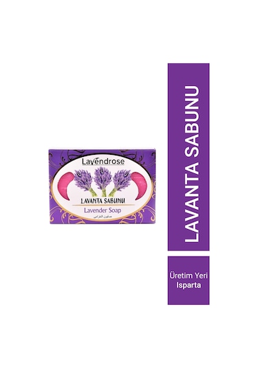 Lavendrose Doğal El Yapımı Lavanta Sabunu 100 G