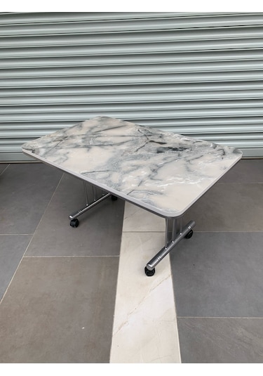 Tekerlekli Orta Sehpa, Tekerlekli Sehpa, Pratik Orta Sehpa-gri