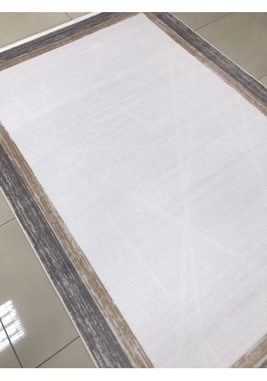 Merinos Halı Vista 76592 957 Serisi Triko Akrilik Salon Oturma Yatak Odası Halısı Krem - Gri - Bej